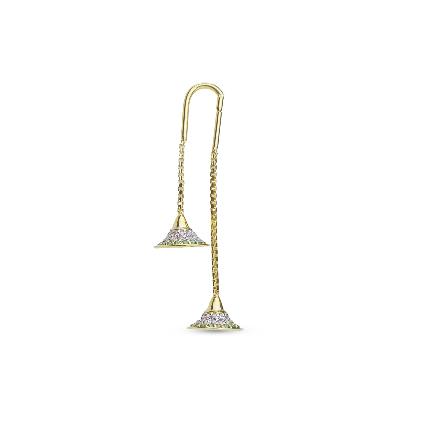 Minimal Suidhaga Gold Earrings – Luxe Traditional Finish (1/56149)