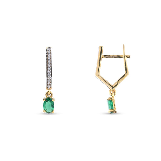 Bali Earrings – Handcrafted Gold Studs (AY_ER_BL_C7 )