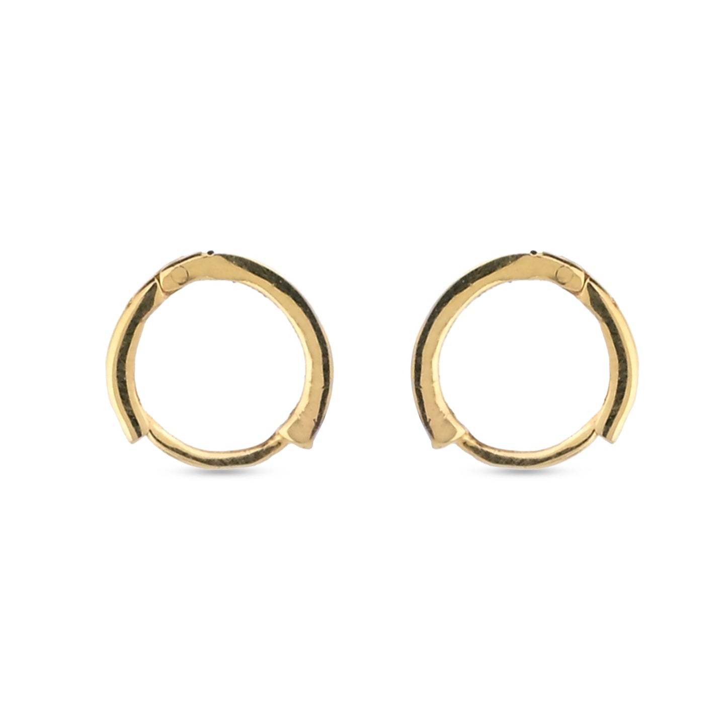 Bali Hoop Earrings in Oxidised Silver Finish (AY_ER_BL_U8 )