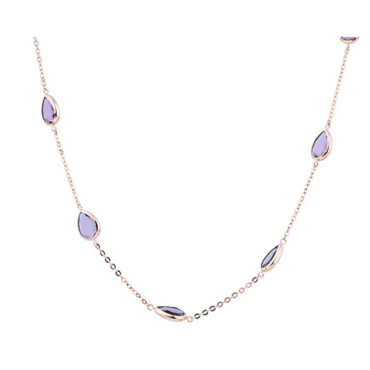 Minimalist Interlocking Circle Necklace (MU_IFC1 )