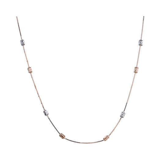 Modern Gold-Tone Layered Bar Pendant Necklace (MU_IFC2 )