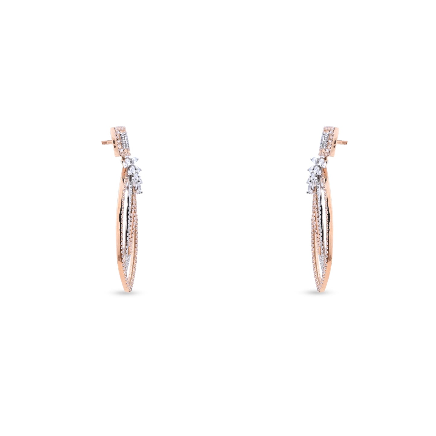 Contemporary Gold-Plated Designer Earrings – Artistic Elegance (SG_ER2)