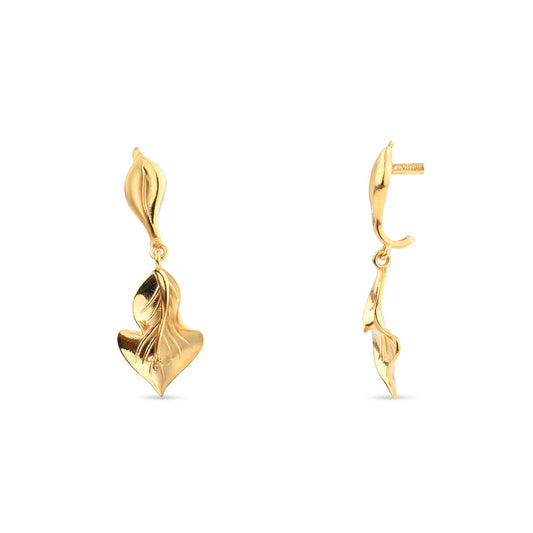 Regular Earrings in Silver & Gold (VA_ER6 )