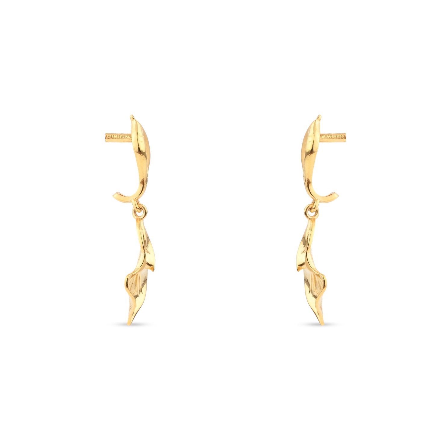 Regular Earrings in Silver & Gold (VA_ER6 )