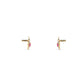 Heart-Shaped Gold Necklace with Ruby & Diamond Accents – Romantic Pendant (1/52926)
