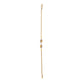 Modern Gold Necklace with Diamond Accents – Swan Pendant (1/52923)