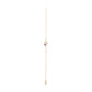 Heart-Shaped Gold Necklace with Ruby & Diamond Accents – Romantic Pendant (1/52926)