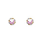 Circle Gold Necklace with Ruby & Diamond Accents – Wreath Pendant (1/52940)