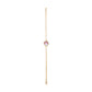 Circle Gold Necklace with Ruby & Diamond Accents – Wreath Pendant (1/52940)