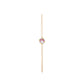 Circle Gold Necklace with Ruby & Diamond Accents – Wreath Pendant (1/52940)