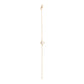 Geometric Gold Necklace with Diamond Cluster – Artistic Pendant (1/53603)