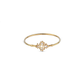 Cluster Gold Bangle with Diamonds Accents (1/54281)