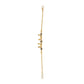 Ancient Leaf & Bead Gold Bracelet – Temple Jewellery Inspired (AY_BR3)