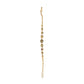 Heritage Gold Bead Bracelet with Gemstone Accents – Traditional Craftmanship (AY_BR4)