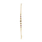 Antique Ruby Embedded Gold Bracelet - Heritage & Temple inspired (AY_BR5)