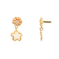 Filigree Floral & Leaf Gold Necklace – Traditional Ethnic Designer Jewelry (CR_NK5)