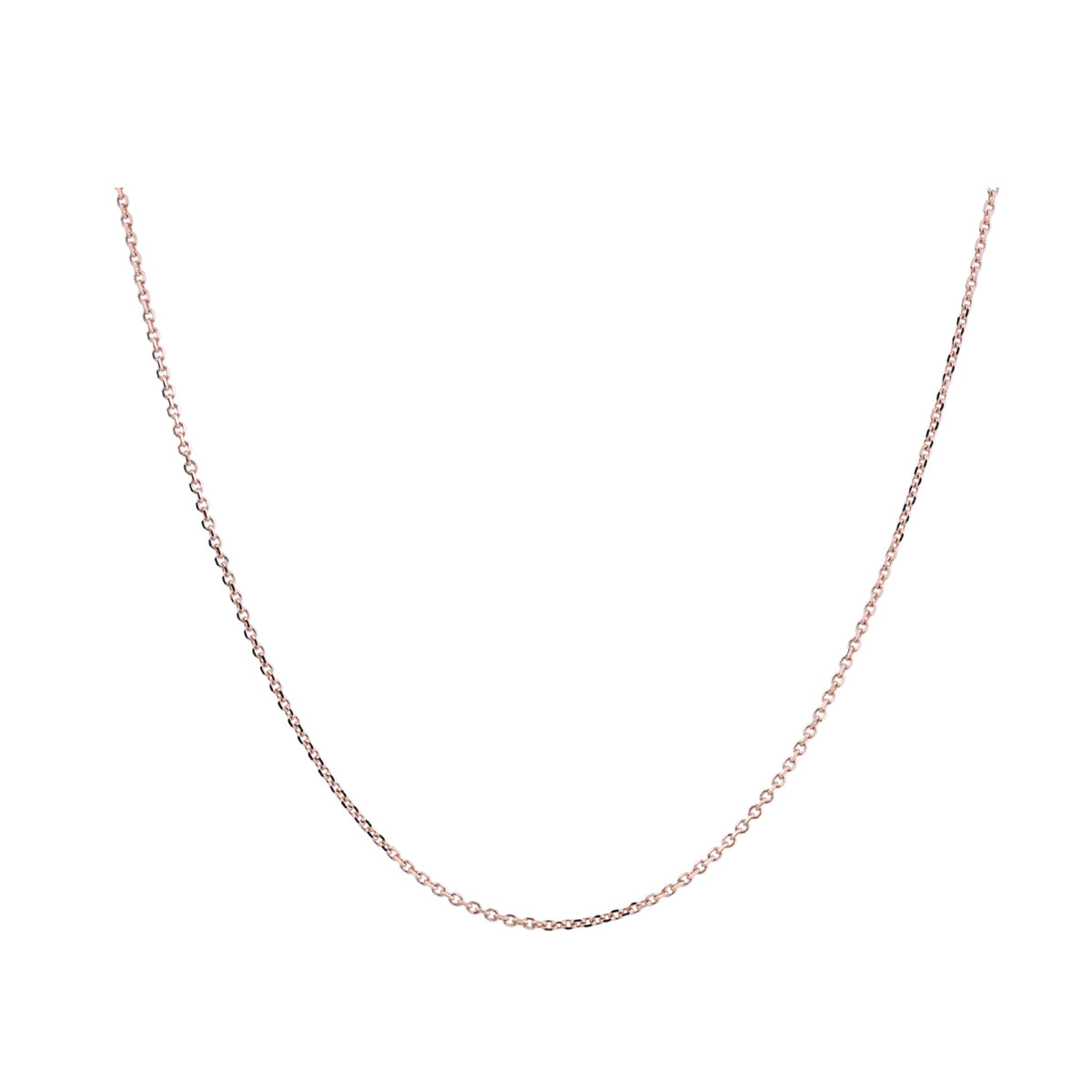 Regular Gold Chain 18K Regular Gold Chain – Lightweight Everyday Necklace – Glitz Jewels